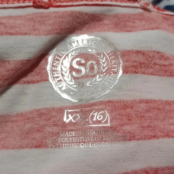 So girls red, white and blue girls summer dress - Picture 6 of 6